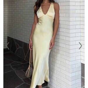 Showpo: Yellow Maxi Dress